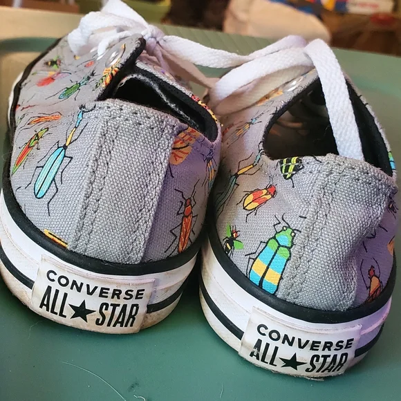 Converse Kids Sneakers with Colorful Bug Print - Picture 5 of 7